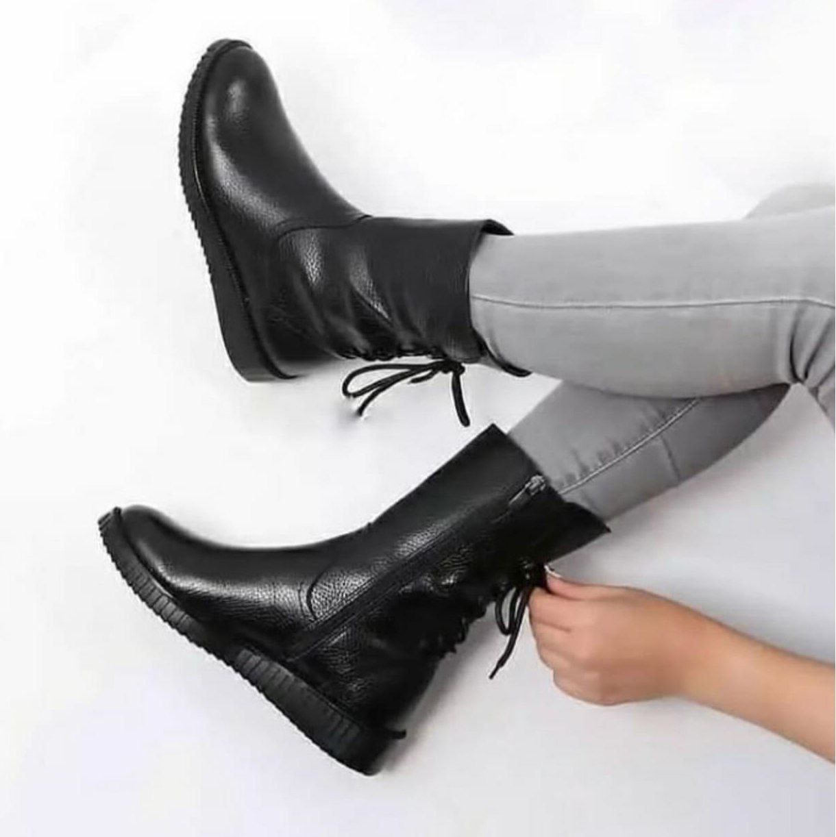 نیم بوت دخترانه مدل پشت بندی ارسال رایگان