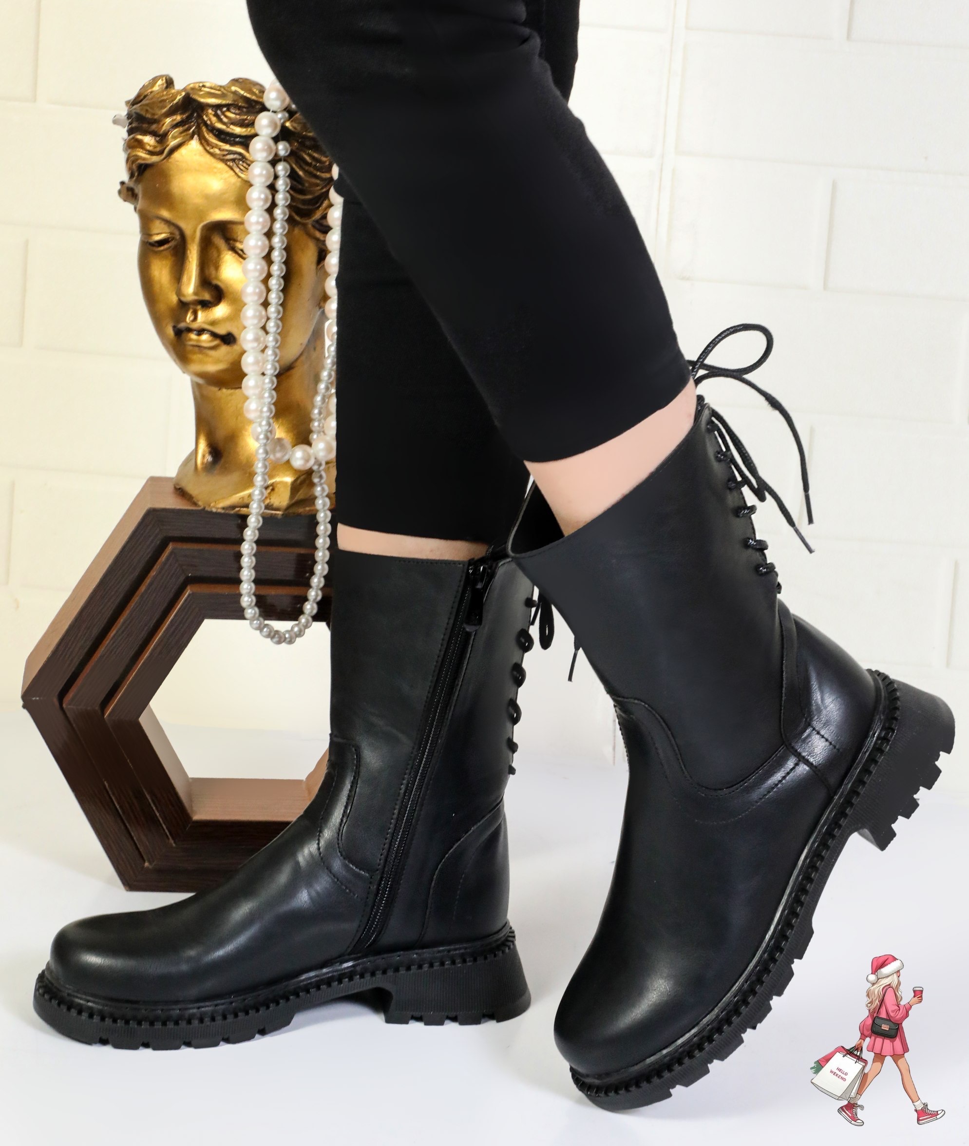 بوت دخترانه مدل آذار جنس سوگو ارسال رایگان