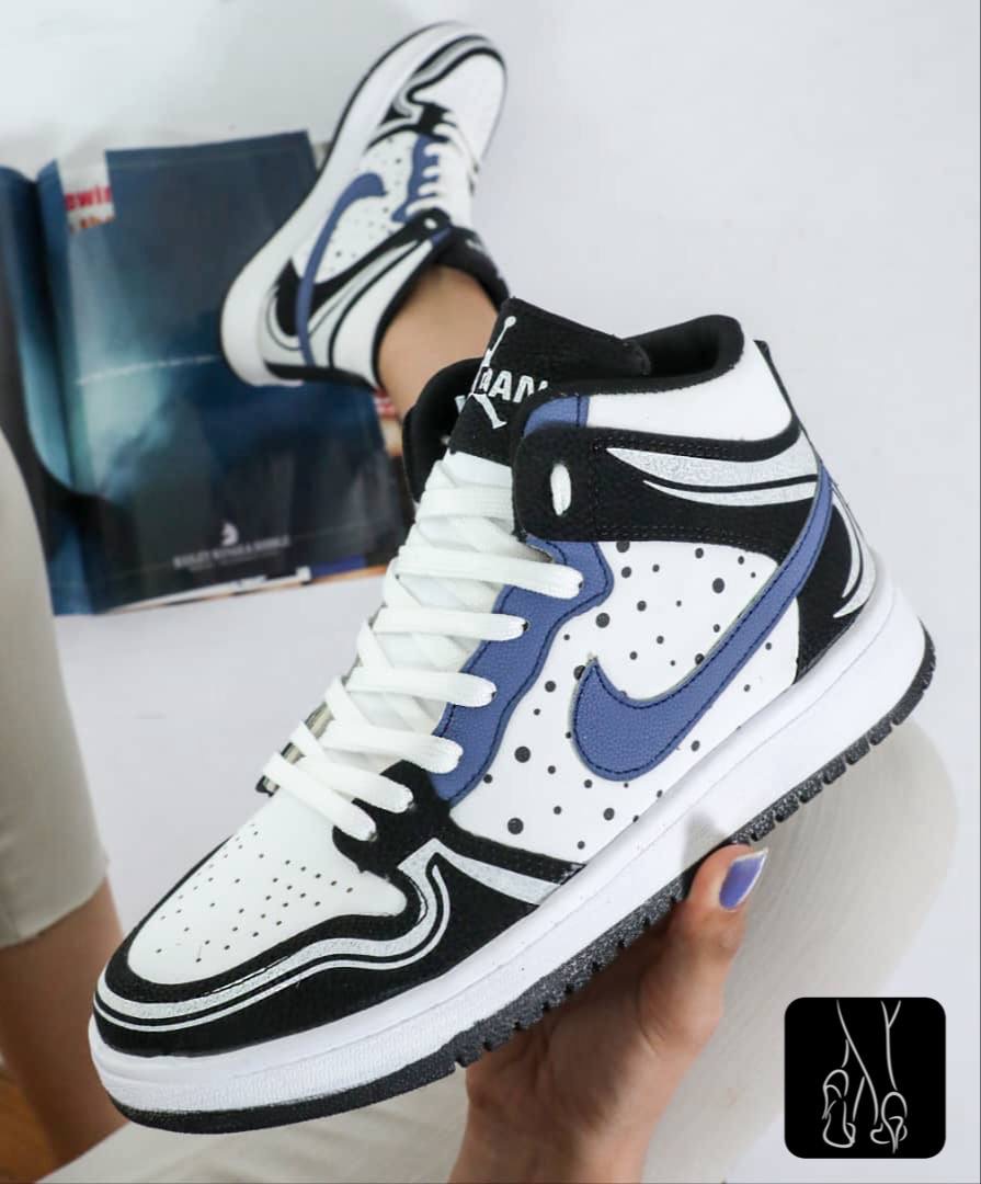 کفش دخترانه مدل جردن ساقدار ارسال رایگان